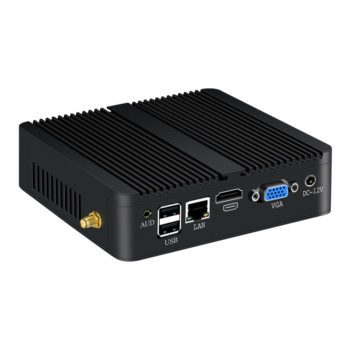 XCY X30 Mini PC Computer Intel Celeron N2955 Barebone Quad Core Win 10 Desktops Office HTPC VGA HDMI WIFI Gigabit LAN 5xUSB