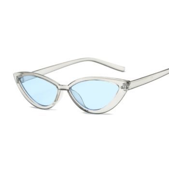 Vintage Black Cat Eye Sunglasses Women Fashion Brand Designer Mirror Small Frame Cateye Sun Glasses For Female Shades UV400
