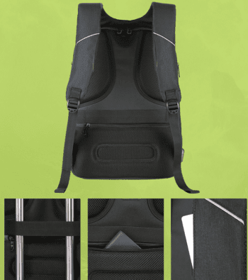Business backpack outdoor solar usb charging sports backpack