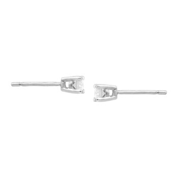 1/4 ct Diamond Stud Earrings in Sterling Silver