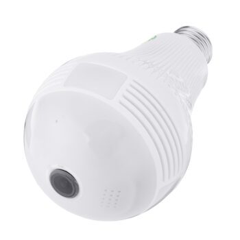 360° 960P Smart Wireless Camera LED Light Bulb FishEye CCTV 1.3MP Panoramic Security for Home AC100-240V
