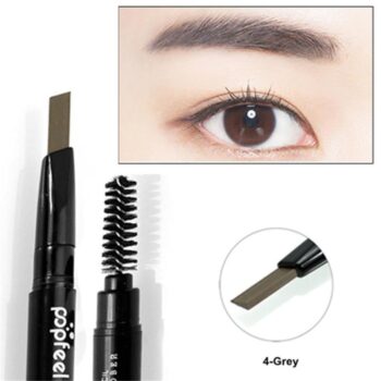 Eyebrow Pencil with Eye Brows Brush Double Head Makeup Kit Natural Waterproof